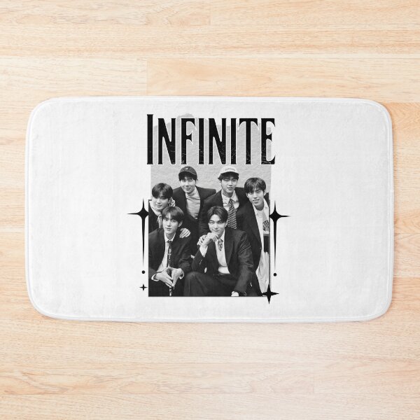 Item preview, Infinite Kpop Boy group Scrapbook Collage Cozy Y2K Vintage Design designed and sold by HELL0WBELLO.