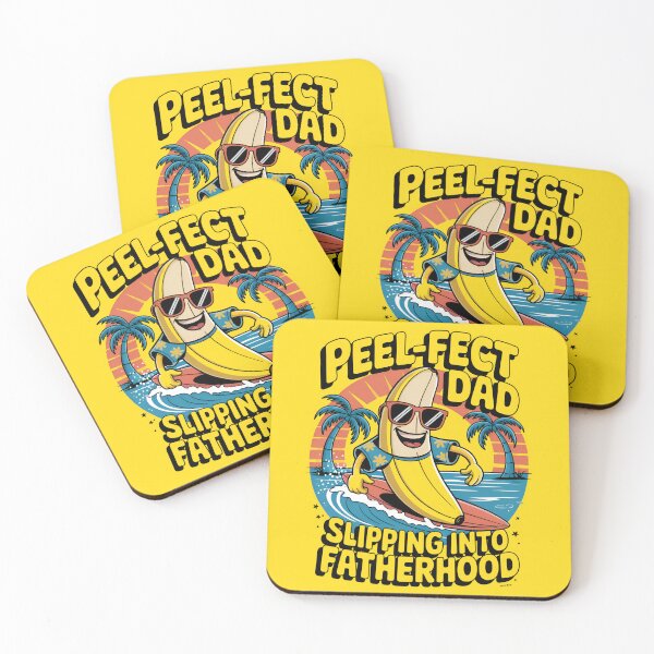 Item preview, Surfer Banana – Retro Tropical Father’s Day Dad Humor designed and sold by Taans-Creation.
