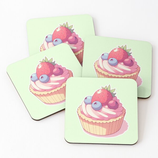 Item preview, Anime Cake – Colorful Kawaii Dessert | Cute Manga Style Food designed and sold by Sugar Wisdom .