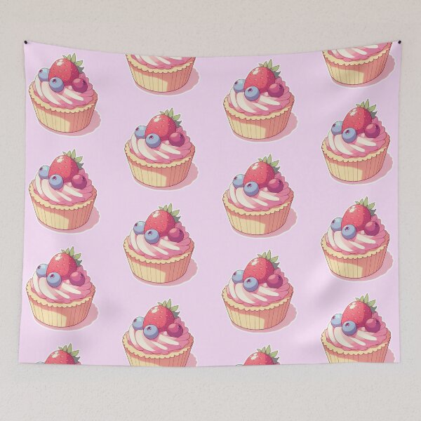 Item preview, Anime Cake – Colorful Kawaii Dessert | Cute Manga Style Food designed and sold by Sugar Wisdom .