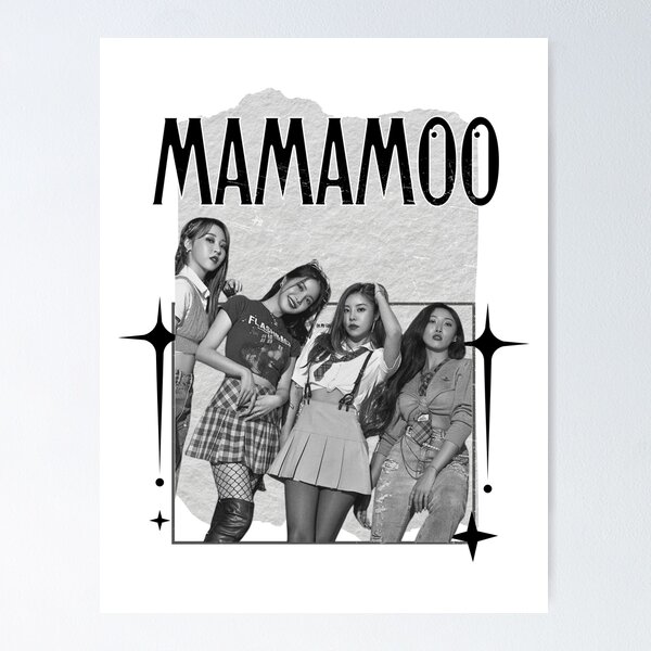 Mamamoo ママム　poster set moosical ポスター Mamamoo (마마무) official Moosical 2017 poster
