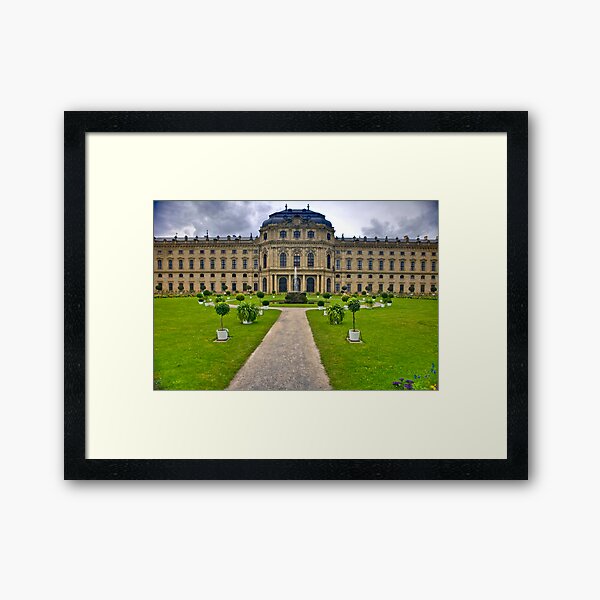 Prince Bishops Palace Back View Framed Art Print