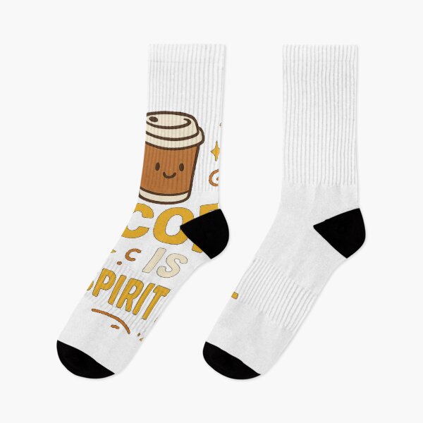 Item preview, Coffee is My Spirit Animal – Cute Coffee Lovers Graphic Tee designed and sold by KDesignCrafts.