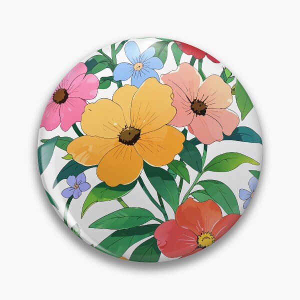 Item preview, colorful flowers designed and sold by NewDelivery.