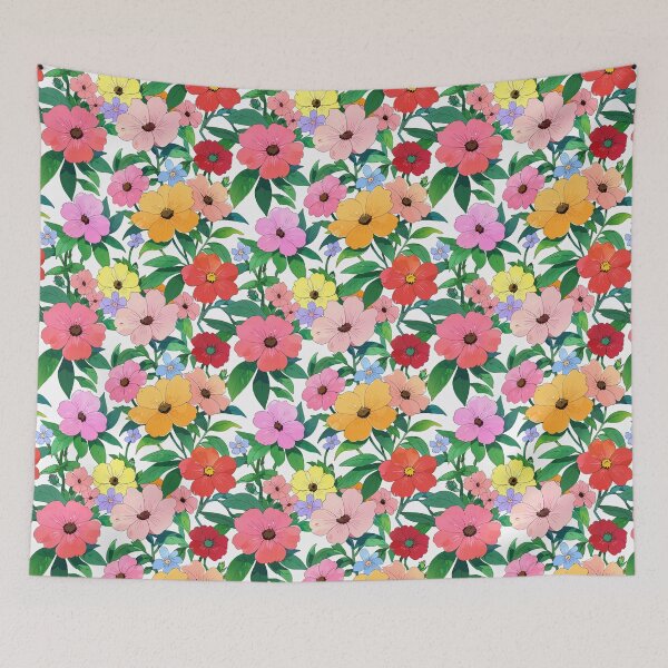 Item preview, colorful flowers designed and sold by NewDelivery.