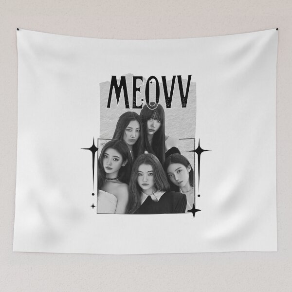 Item preview, MEOVV Kpop Girl group Scrapbook Collage Cozy Y2K Vintage Design designed and sold by HELL0WBELLO.