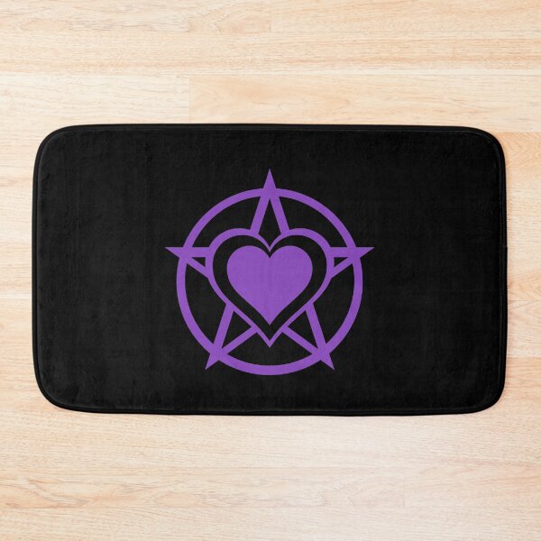 Item preview, Cheeky Witch® Purple Pagan Heart Symbol designed and sold by cheekywitch.