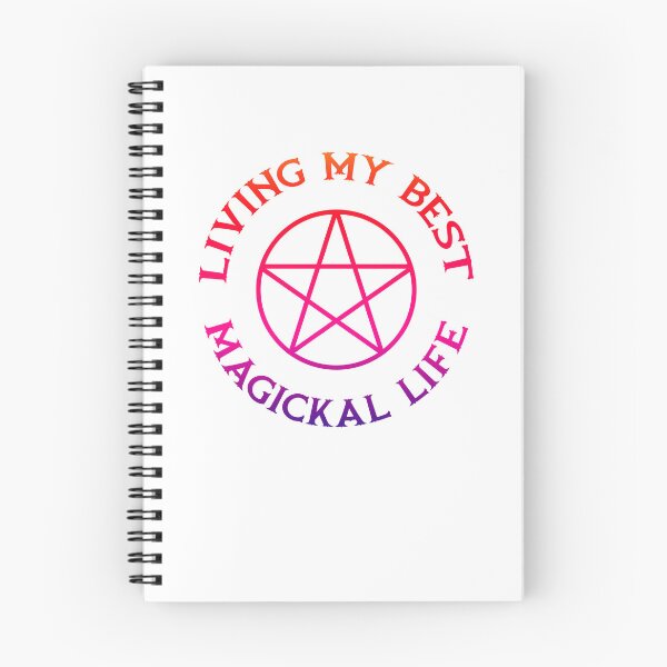 Item preview, Cheeky Witch® Living My Best Magickal Life Pentacle designed and sold by cheekywitch.