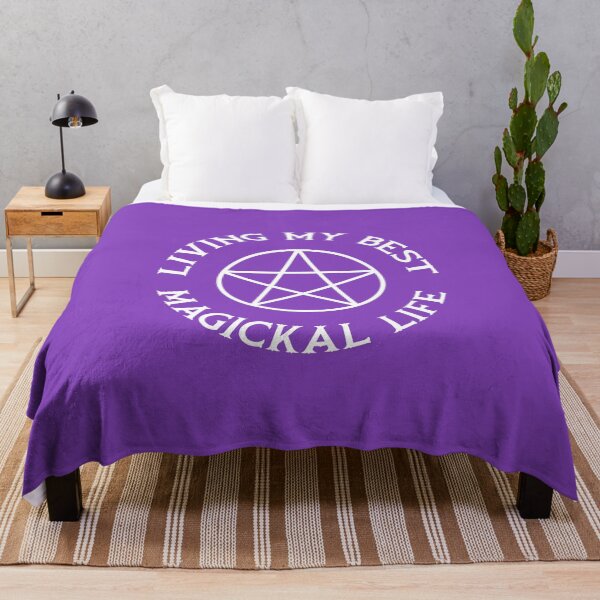 Item preview, Cheeky Witch® Living My Best Magickal Life Pentacle designed and sold by cheekywitch.