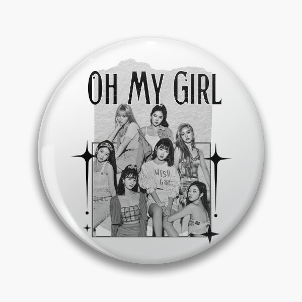 Item preview, Oh My Girl  Kpop Female group Scrapbook Collage Cozy Y2K Vintage Design designed and sold by HELL0WBELLO.