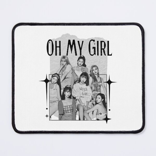 Item preview, Oh My Girl  Kpop Female group Scrapbook Collage Cozy Y2K Vintage Design designed and sold by HELL0WBELLO.