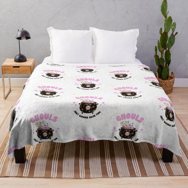 Item preview, Ghouls Just Want To Have Fun Black Pink Bubbling Cauldron Shirt designed and sold by CertainTees Clothing & Accessories .