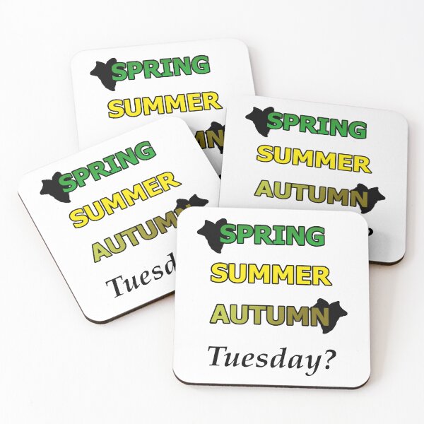 Item preview, Spring, Summer, Autumn… Tuesday? | Primavera, Estate, Autunno… Martedì? | Vår, Sommar, Höst… Tisdag? designed and sold by LenaBlueDesigns.