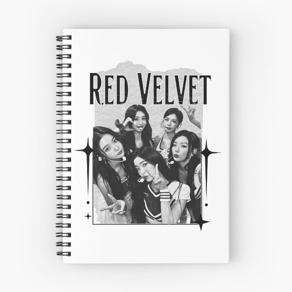 Item preview, Red Velvet Kpop Girl group Scrapbook Collage Cozy Y2K Vintage Design designed and sold by HELL0WBELLO.