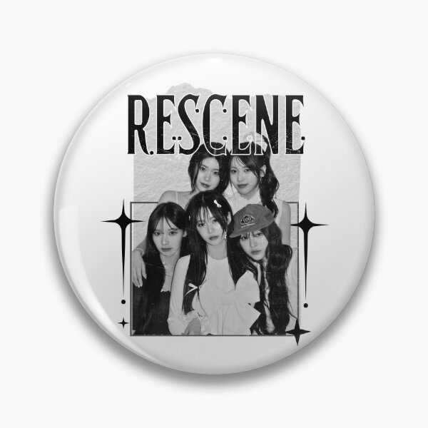 Item preview, Rescene K-Pop Girl Group Scrapbook Collage Cozy Y2K Vintage Design designed and sold by HELL0WBELLO.