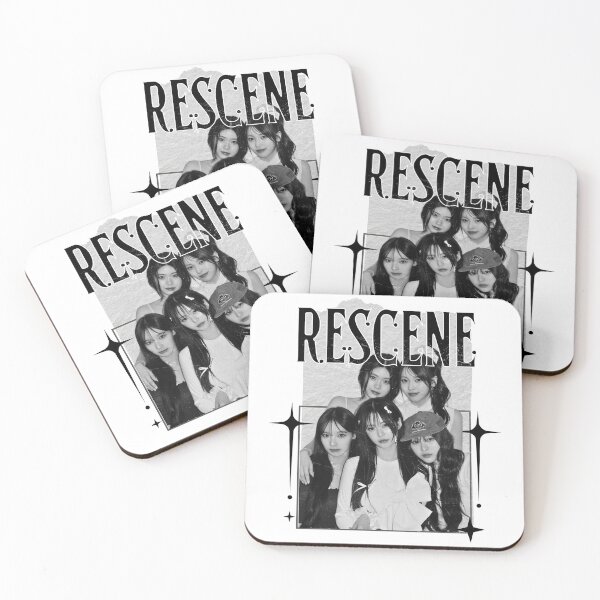 Item preview, Rescene K-Pop Girl Group Scrapbook Collage Cozy Y2K Vintage Design designed and sold by HELL0WBELLO.