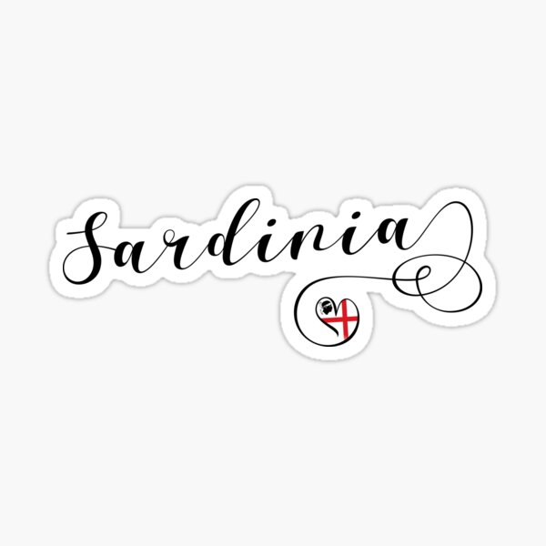 Sardinia Flag Stickers for Sale