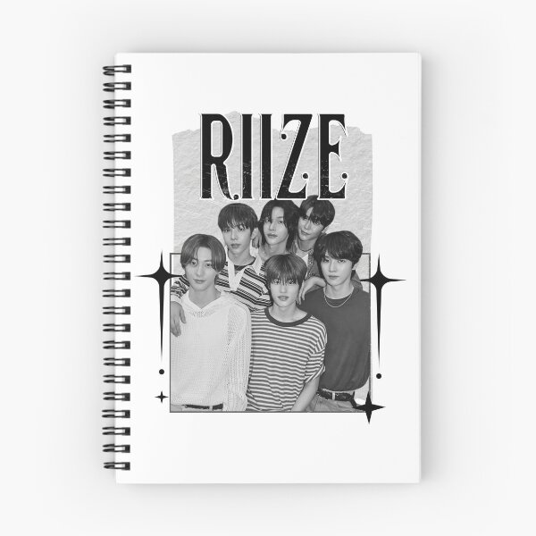 Item preview, Riize Kpop Boy group Scrapbook Collage Cozy Y2K Vintage Design designed and sold by HELL0WBELLO.
