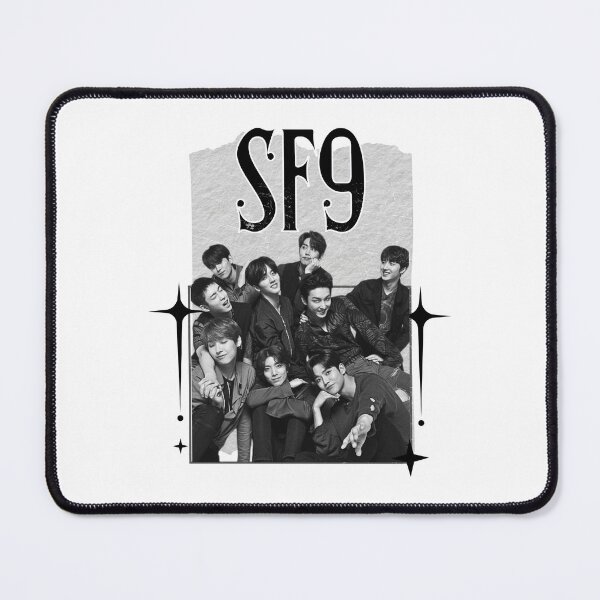 Item preview, SF9 K-Pop Boy Group Scrapbook Collage Cozy Y2K Vintage Design designed and sold by HELL0WBELLO.