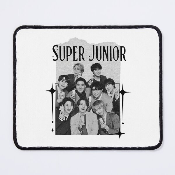 Item preview, Super Junior K-Pop Boy Group Scrapbook Collage Cozy Y2K Vintage Design designed and sold by HELL0WBELLO.