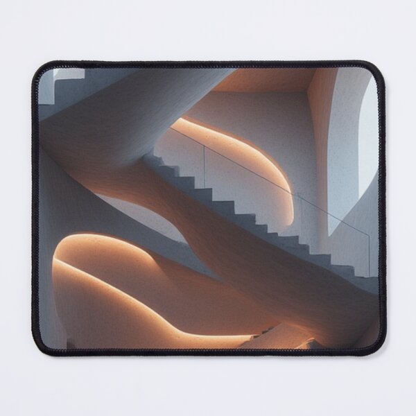 Item preview, Fluid Elegance: A Sculptural Spiral Staircase designed and sold by Virtuals1.