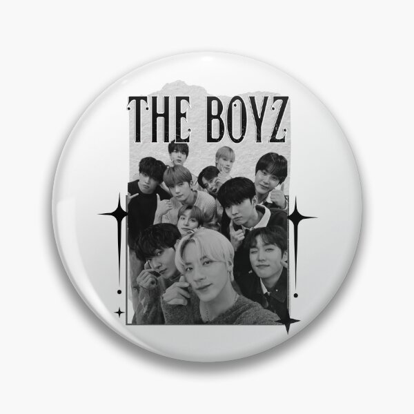 Item preview, The Boyz K-Pop Boy Group Scrapbook Collage Cozy Y2K Vintage Design designed and sold by HELL0WBELLO.