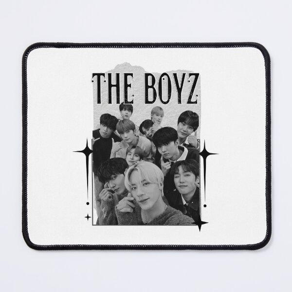 Item preview, The Boyz K-Pop Boy Group Scrapbook Collage Cozy Y2K Vintage Design designed and sold by HELL0WBELLO.