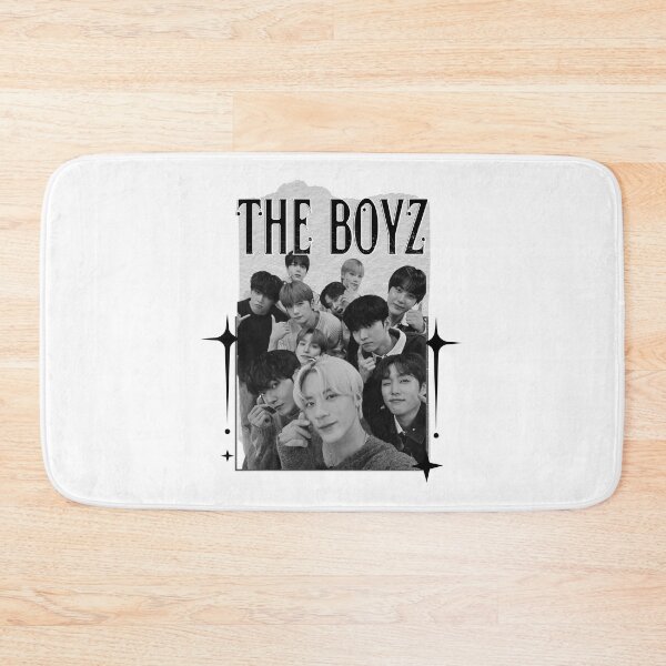 Item preview, The Boyz K-Pop Boy Group Scrapbook Collage Cozy Y2K Vintage Design designed and sold by HELL0WBELLO.