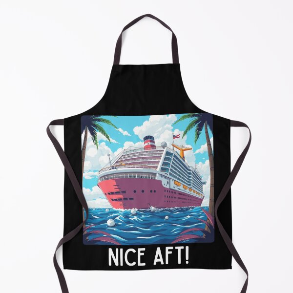 Item preview, Copy of Nice AFT – Funny Cruise Ship Pun T-Shirt designed and sold by Taberland.