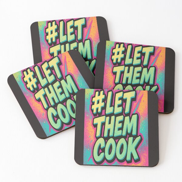 Item preview, Let Them Cook – Funny Meme Slogan for Gen Z & Food Lovers designed and sold by Gazmerch.