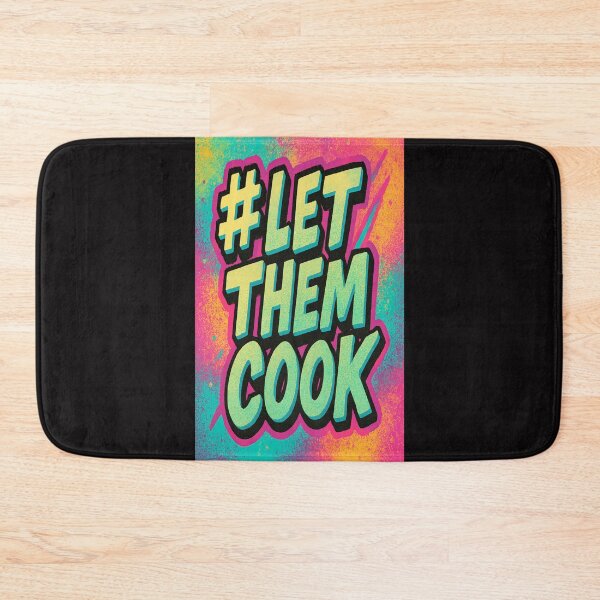 Item preview, Let Them Cook – Funny Meme Slogan for Gen Z & Food Lovers designed and sold by Gazmerch.