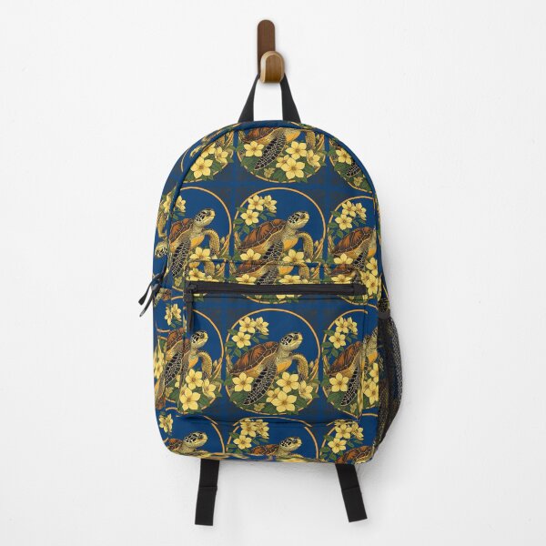 Item preview, Marine Turtle And Yellow Gelsemium Flowers designed and sold by taiche.