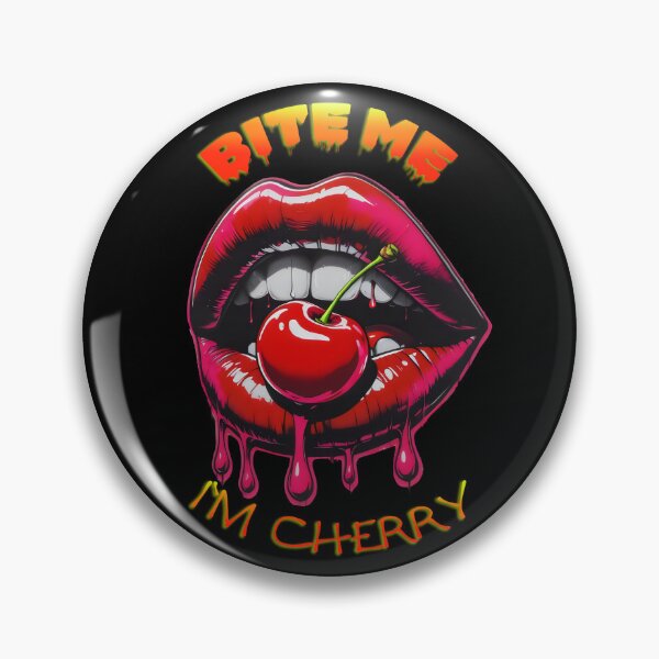 Item preview, Bite Me, I’m Cherry. designed and sold by yoyola999.