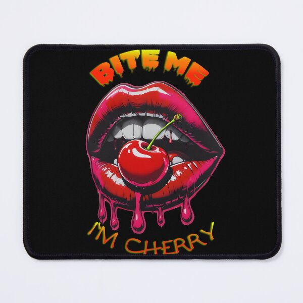 Item preview, Bite Me, I’m Cherry. designed and sold by yoyola999.