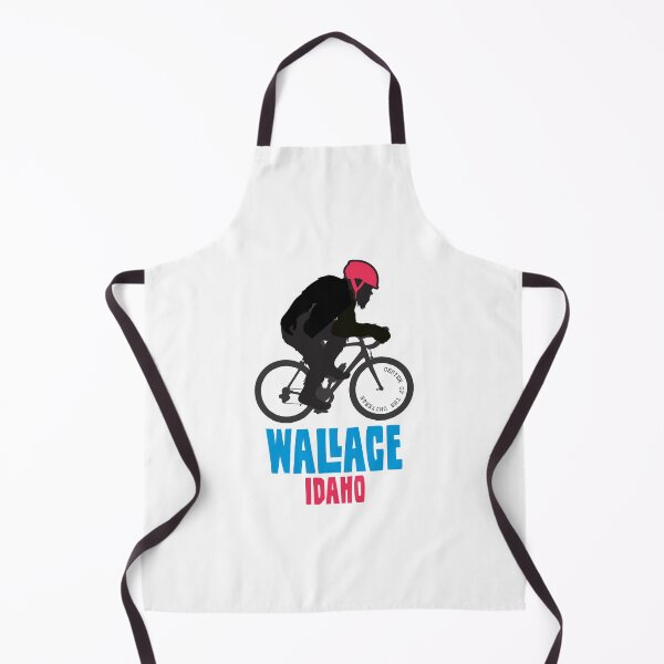 Item preview, Bigfoot Riding Bicycle to Wallace Idaho designed and sold by Vector-Artist.