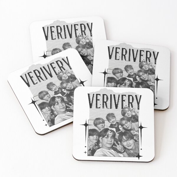 Item preview, Verivery K-Pop Boy Group Scrapbook Collage Cozy Y2K Vintage Design designed and sold by HELL0WBELLO.