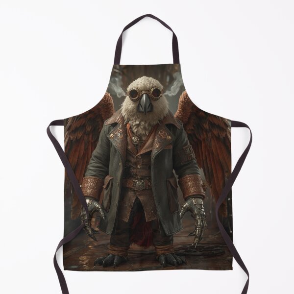 Item preview, Captain Rivetclaw – The Steam-Powered Parrot designed and sold by PlatyPunk1000.