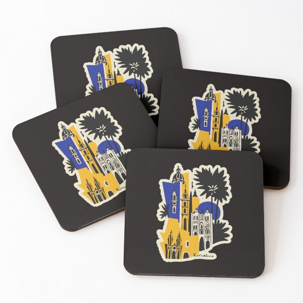Item preview, Barcelona Espana abstract designed and sold by Ratatatts.