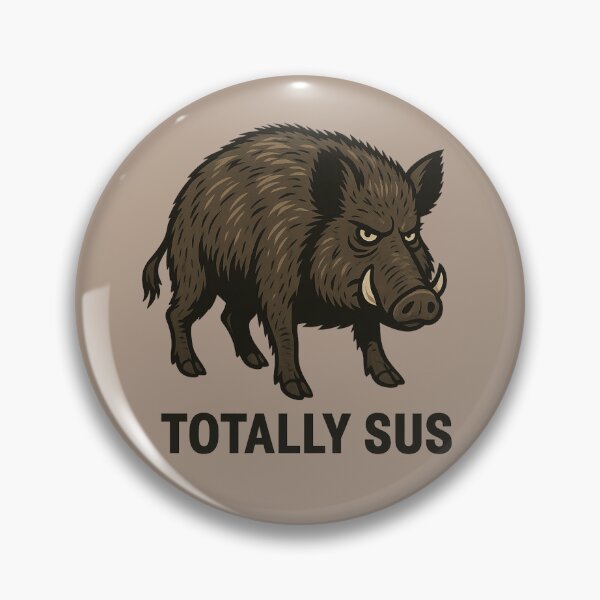 Item preview, Totalmente sospechoso - Jabalí (Sus scrofa) designed and sold by Animal Magnetism.