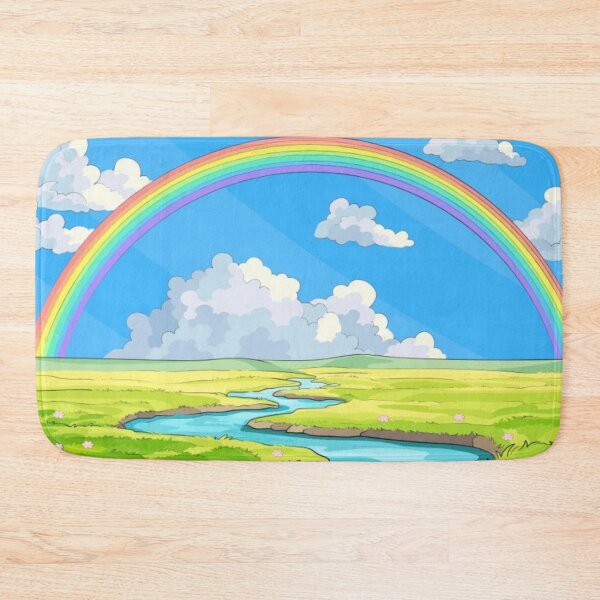 Item preview, Rainbow Over the Meadow Stream designed and sold by HSE1.