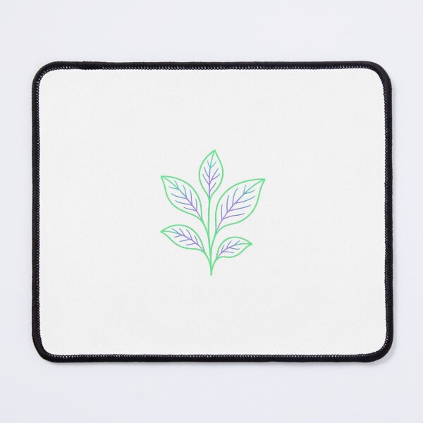 Item preview, Cyberpunk Neon Bloom – Minimalist Botanical Futurism Sticker & T-Shirt Design designed and sold by MavPro.