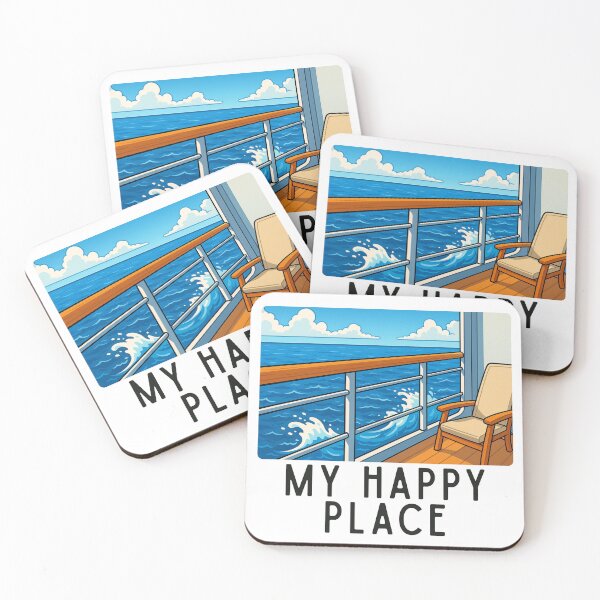 Item preview, Cruise Balcony Vibes – Relaxing at Sea Funny Vacation T-Shirt designed and sold by Taberland.