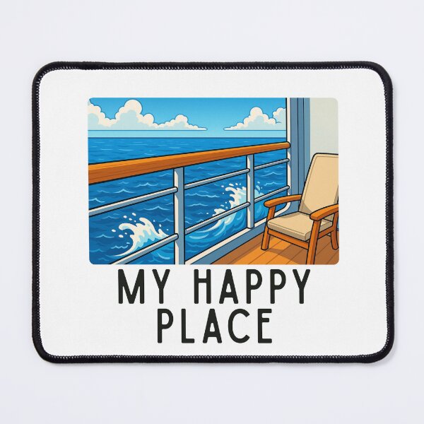 Item preview, Cruise Balcony Vibes – Relaxing at Sea Funny Vacation T-Shirt designed and sold by Taberland.