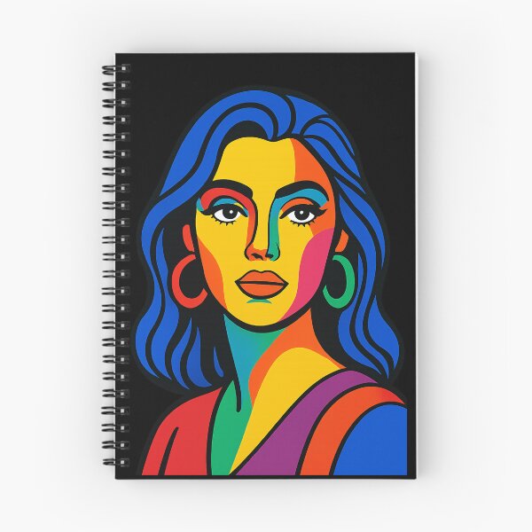 Aperçu de l'œuvre Portrait Pop Art vibrant créée et vendue par Japcore Designs.