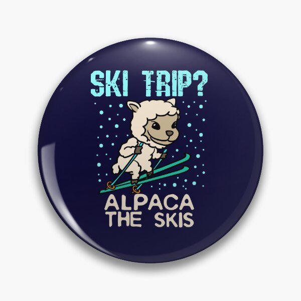 Item preview, Ski Trip?  Alpaca The Skis designed and sold by jaygo.