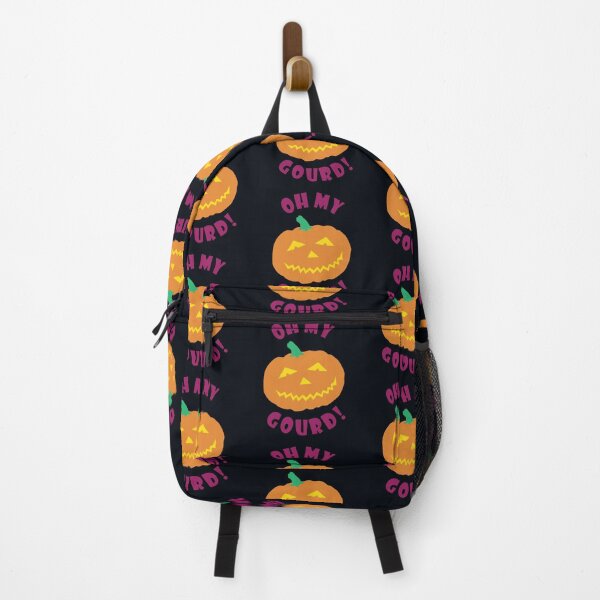 Item preview, Oh My Gourd - Funny Halloween Pumpkin designed and sold by ToluaPrints.