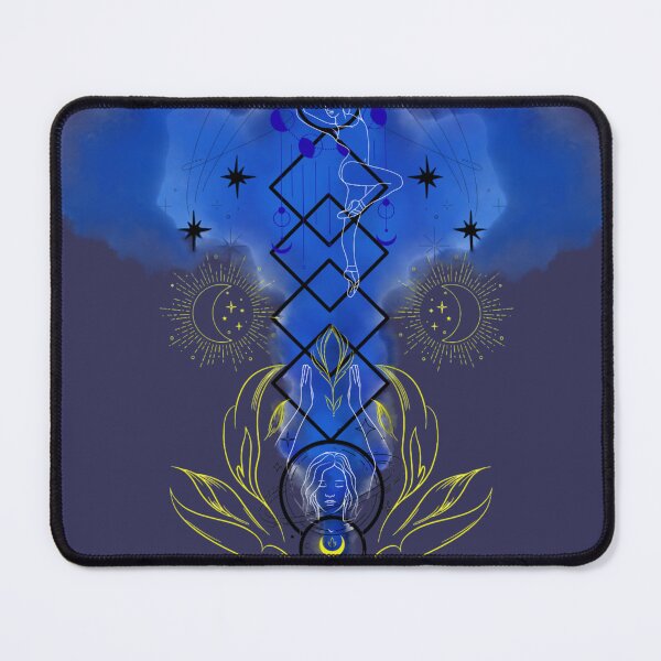 Item preview, Cosmic Meditation Lotus designed and sold by hiraum.