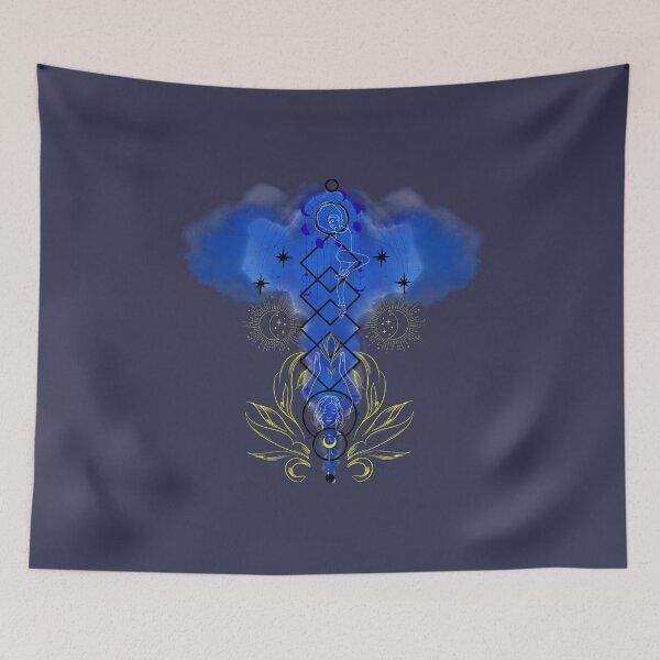 Item preview, Cosmic Meditation Lotus designed and sold by hiraum.