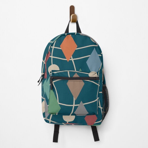 Item preview, Colorful Mid Century Modern Geometric Abstract 588 designed and sold by tonymagnerart.
