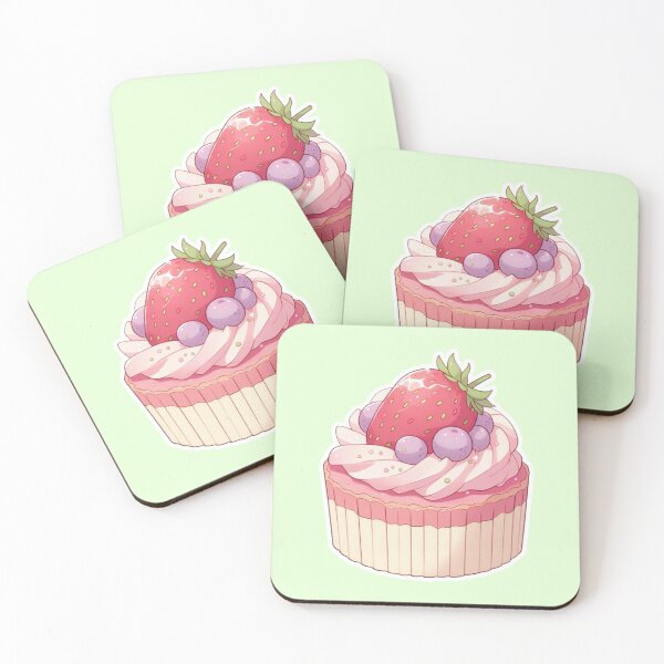 Item preview, Anime Cake – Colorful Kawaii Dessert | Cute Manga Style Food designed and sold by Sugar Wisdom .